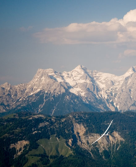 EB28 in the Austrian Alps
